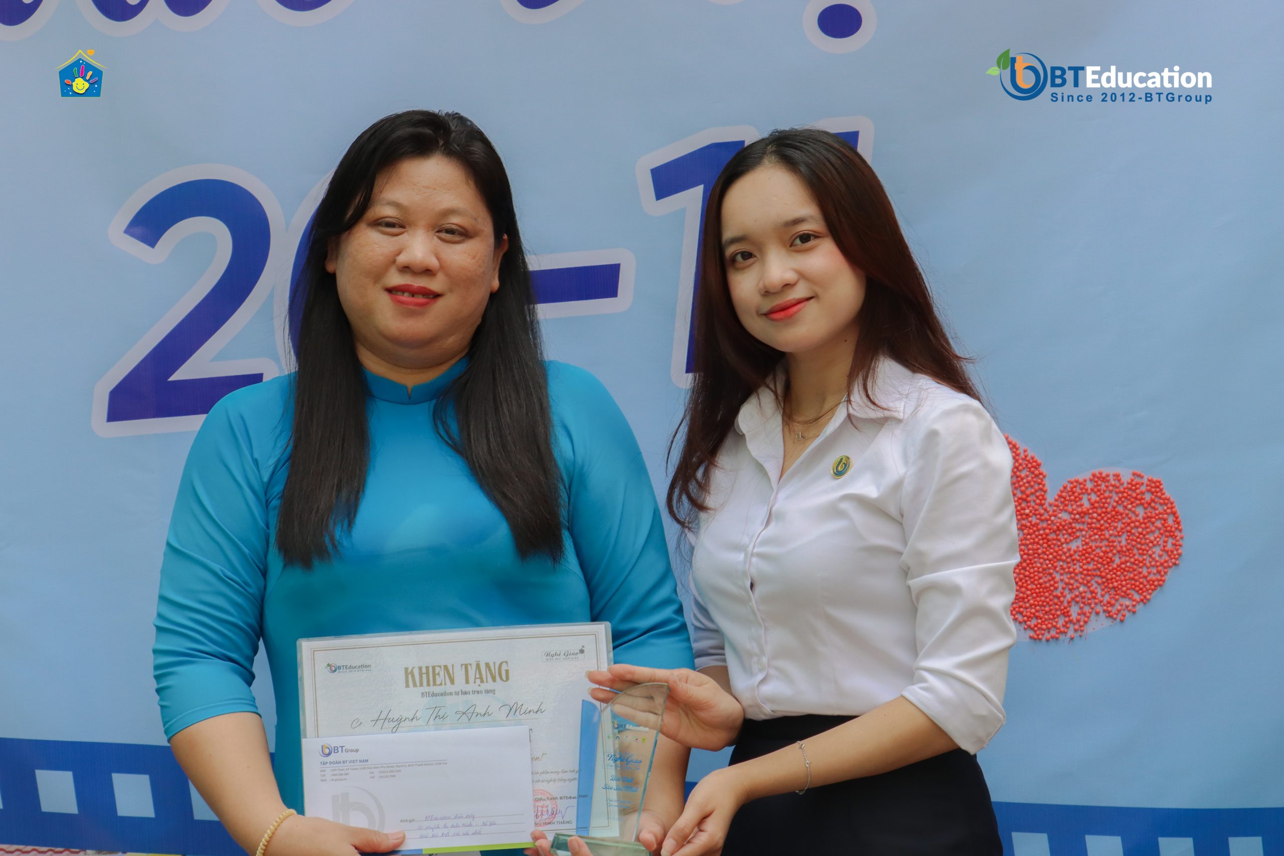 BTEducation trao giải Cuộc thi viết "Nghề Giáo - Vì sao tôi chọn"