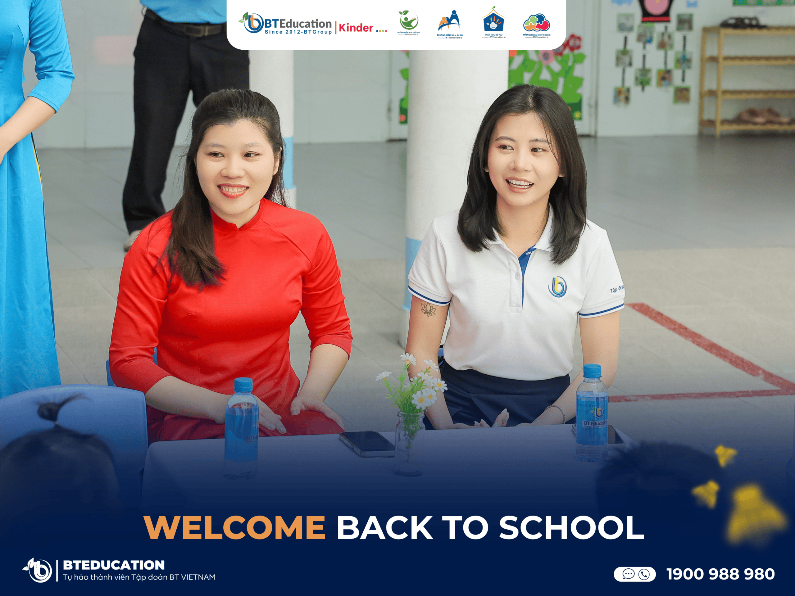 Ms. Phan Bảo Châu – Trưởng phòng Marketing, Khối Giáo dục BTEducation tham dự lễ Khai giảng Trường Mầm non Trẻ Thơ